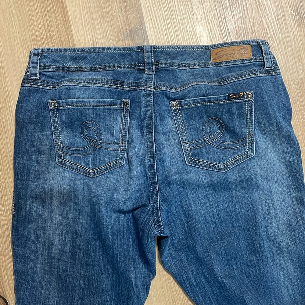 Women’s Seven 7 Luxe straight jeans size 20 - Picture 6 of 6